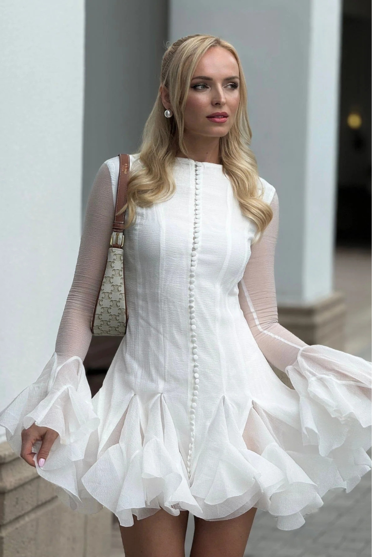 Eileen - Elegant Mini Dress Olivia The Label