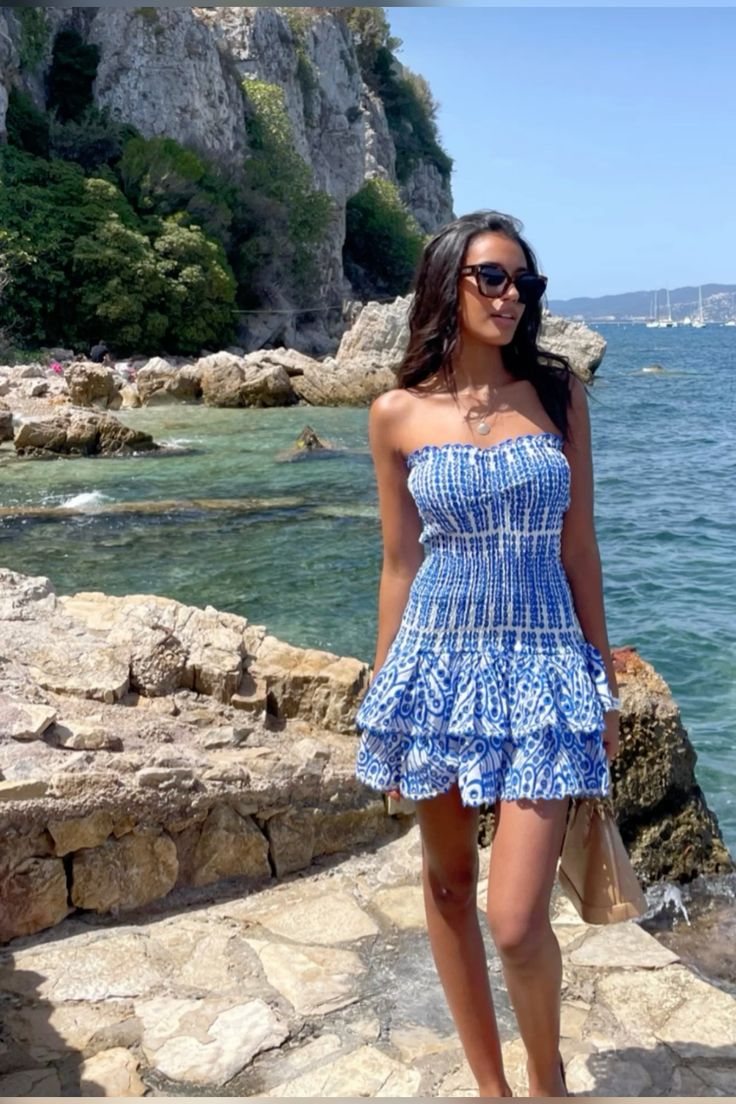 Aurora - Ruffle Mini Dress Olivia The Label