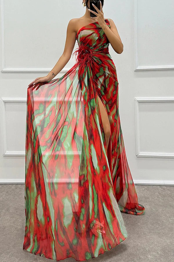 Heidi - Vibrant Maxi Dress Olivia The Label