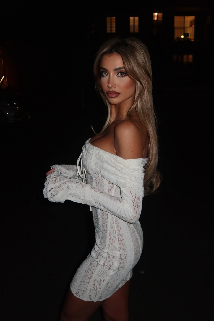 Anaya - Lace Mini Dress Olivia The Label