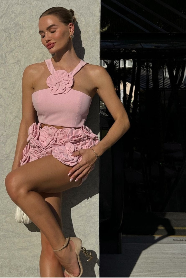 Willa - Elegant Floral Mini Set Olivia The Label