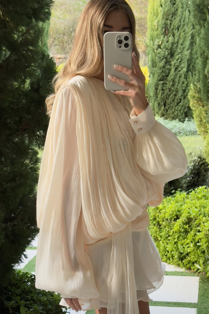 Sylvie - Ruffle Mini Dress Olivia The Label