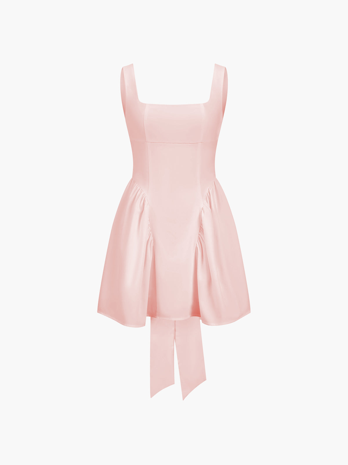 Taliah Open Back Mini Dress Olivia The Label Pink XS