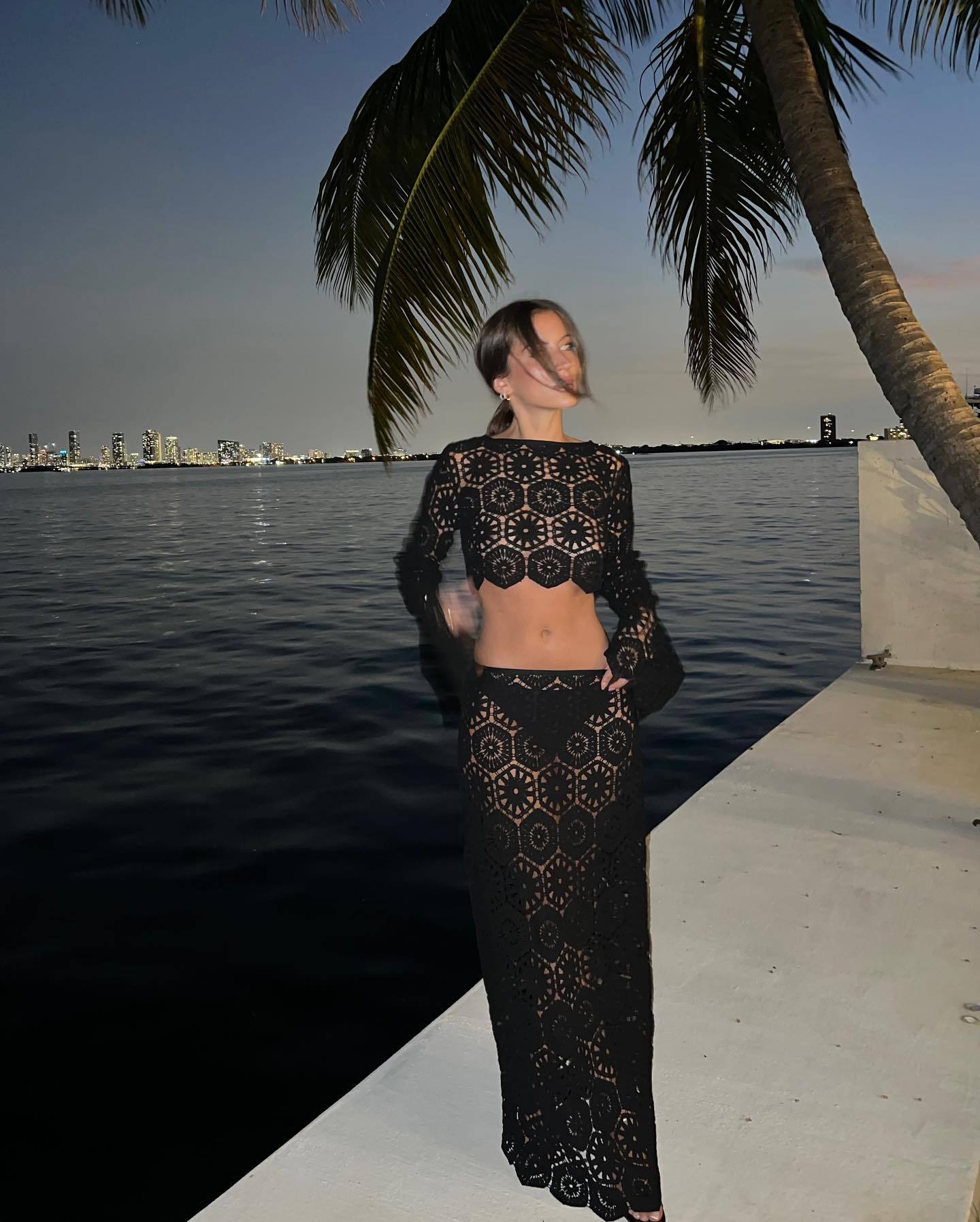 Seren - Long Sleeve Wrap Set Olivia The Label