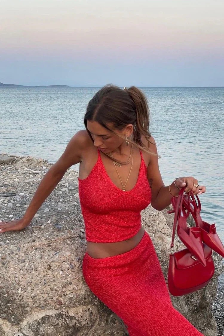 Blushfern - Elegant Knitted Set Olivia The Label