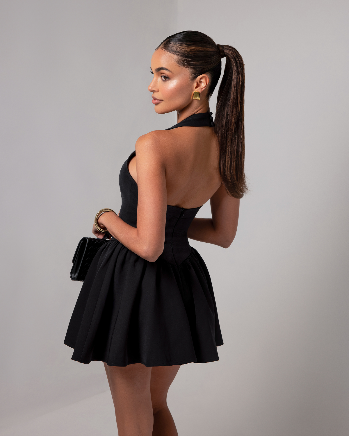 Helena - Classic Mini Dress Olivia The Label