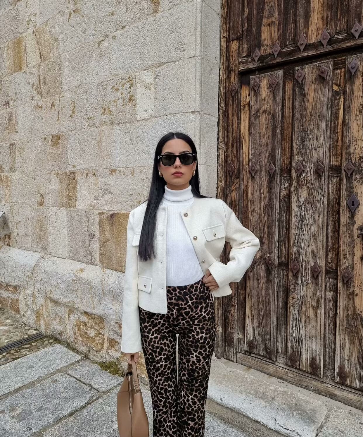 Megan - Vintage Cropped Jacket Olivia The Label