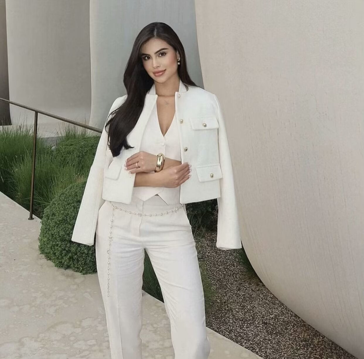 Megan - Vintage Cropped Jacket Olivia The Label