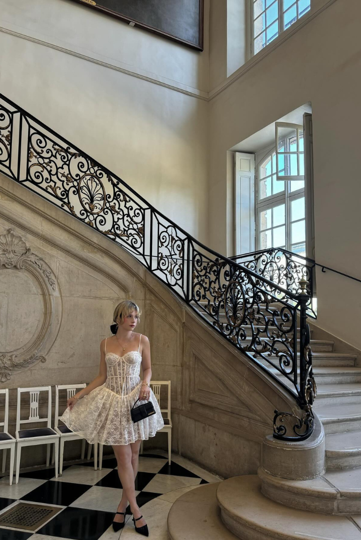 Poppy - Lace Mini Dress Olivia The Label