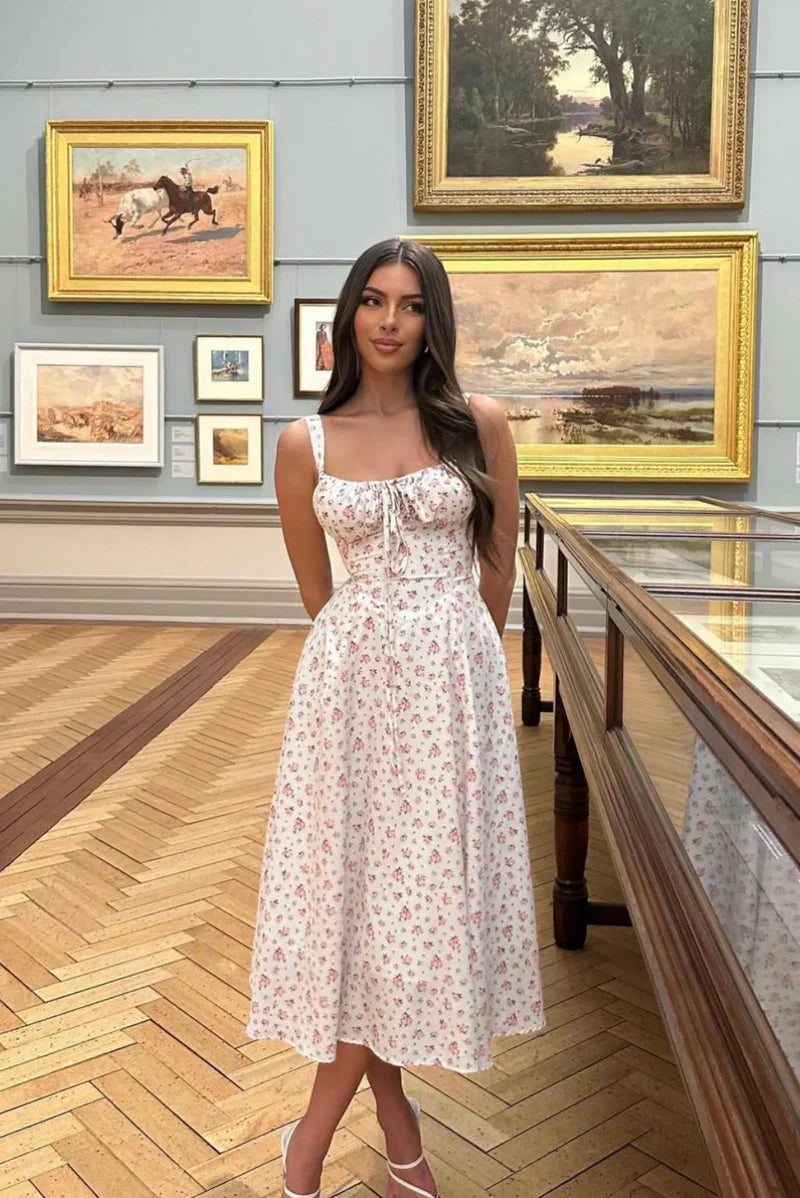 Mia - Corset Midi Dress Olivia The Label