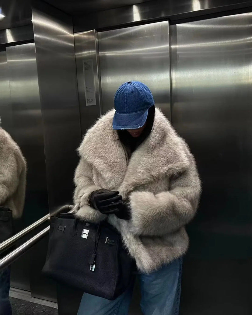 Lowanna - Faux Fur Coat Olivia The Label