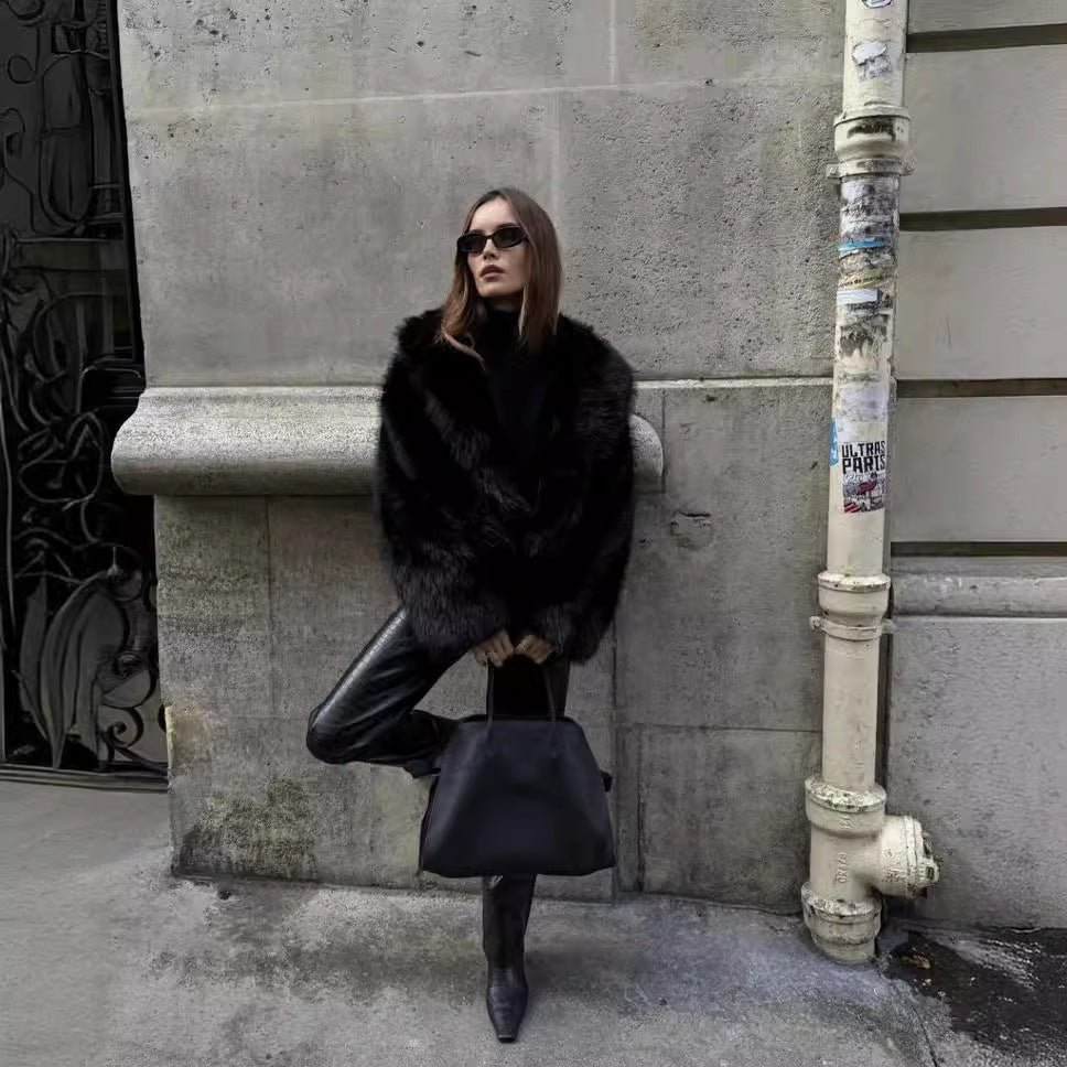 Lowanna - Faux Fur Coat Olivia The Label