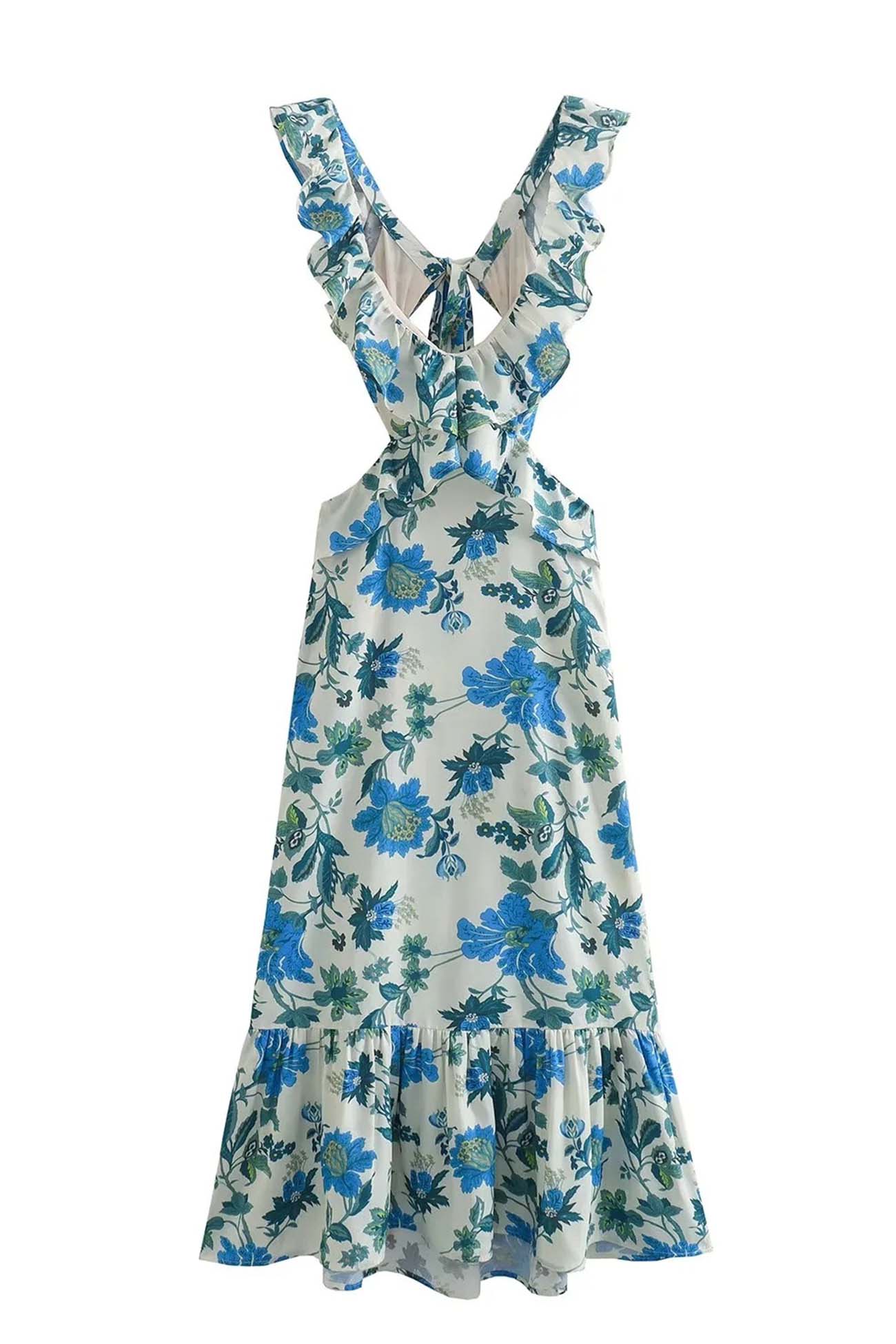 Tiarna - Ruffles Maxi Dress Olivia The Label