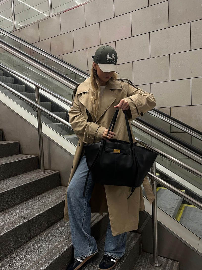 Elaina Tote Bag Handbags Olivia The Label