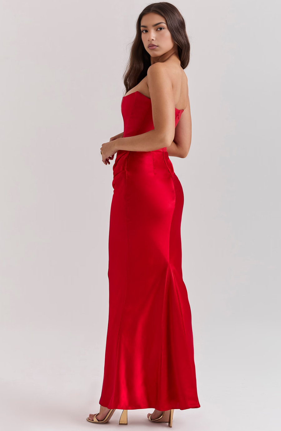 Chloe - Strapless Maxi Dress Olivia The Label