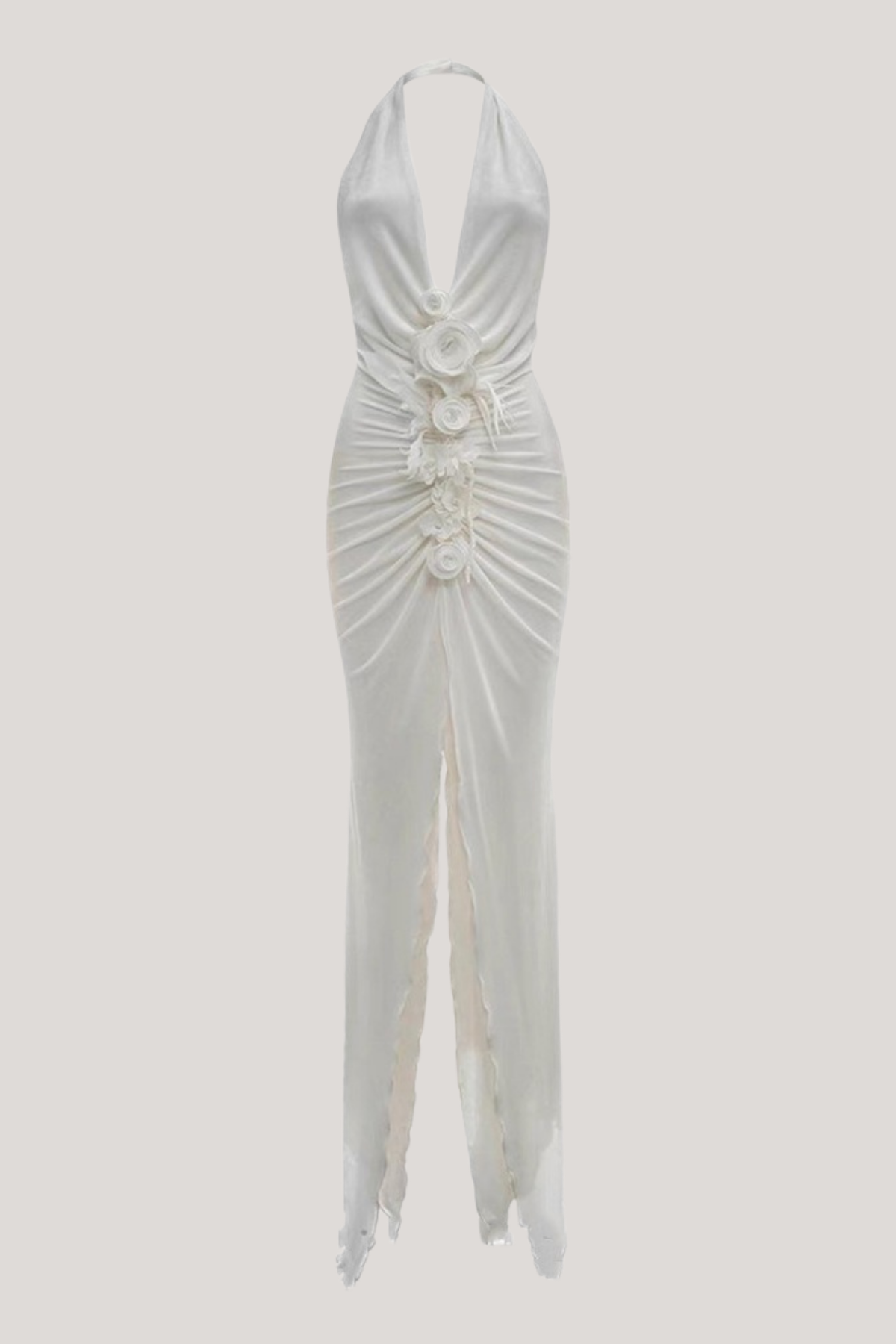 Neck Flower Breeze Maxi Dresses Olivia The Label