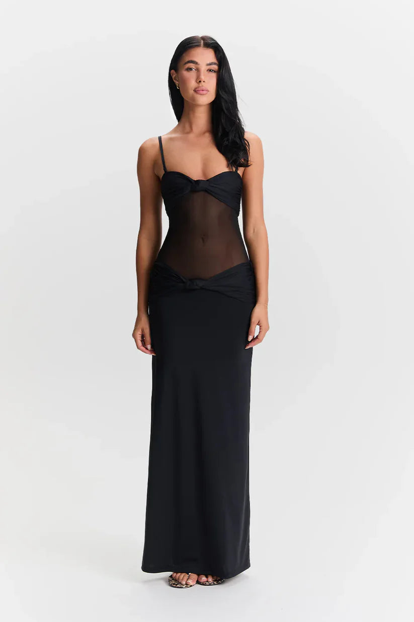 Zola - Detachable Straps Maxi Dress Olivia The Label