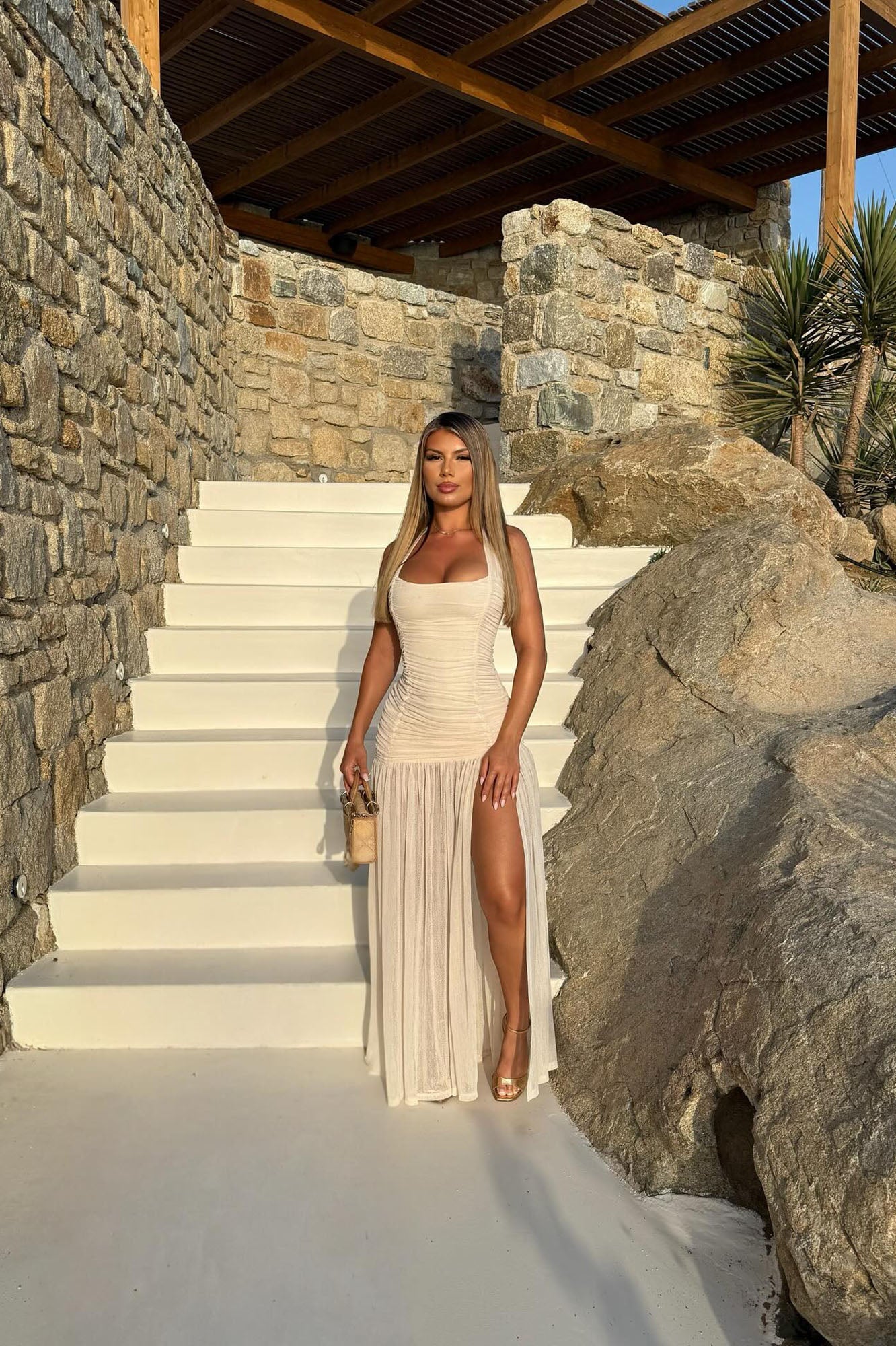 Olivia Summer Breeze Maxi Dresses Olivia The Label White XS