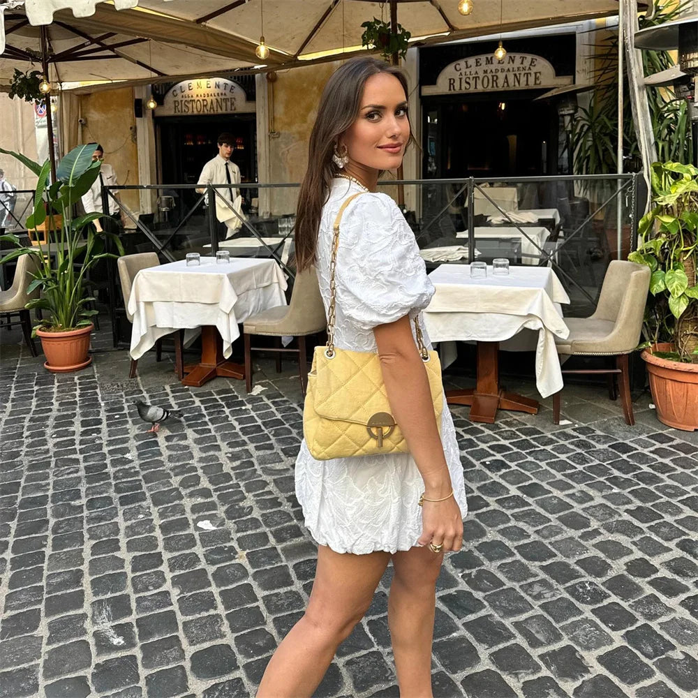 Orla - Chic Embroidered Mini Dress Olivia The Label