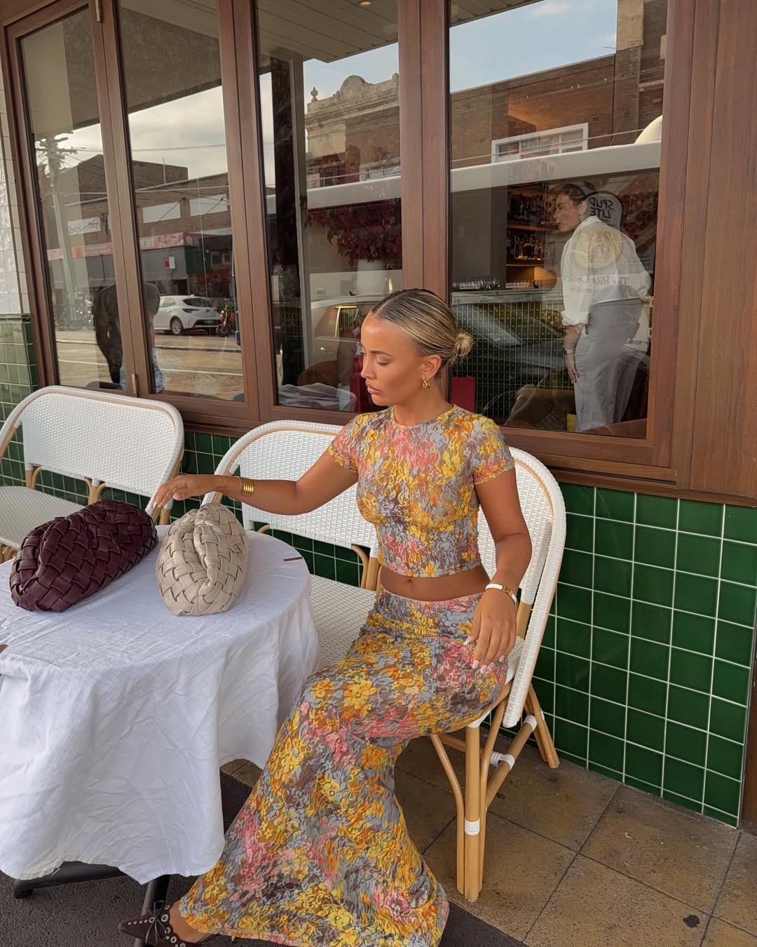 Shellrose - Floral Print Two Piece Set Olivia The Label