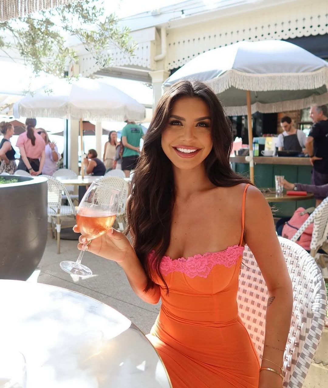 Florence Vibrant Bodycon Gown Olivia The Label