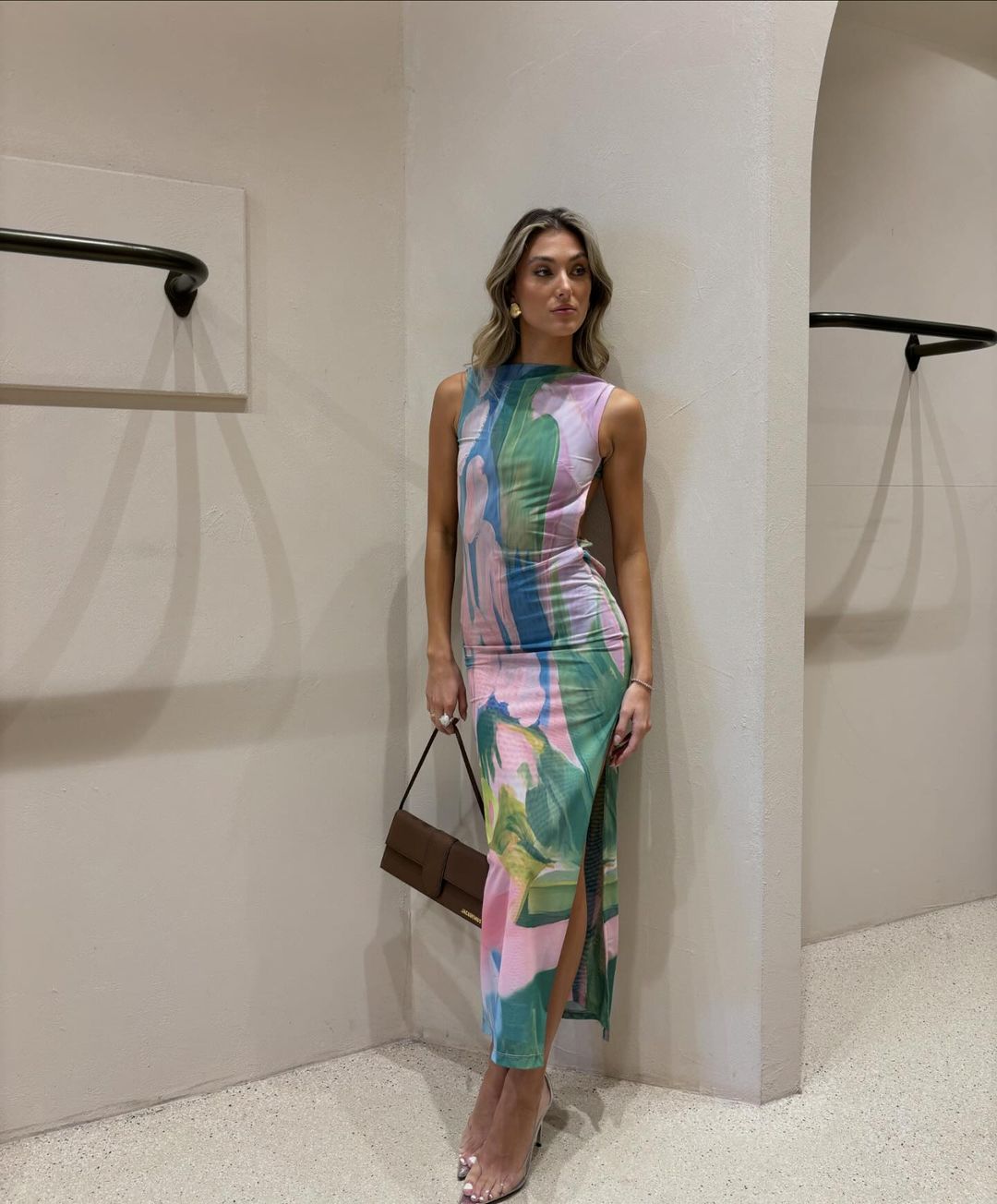 Ava - Pastel Maxi Dress Olivia The Label