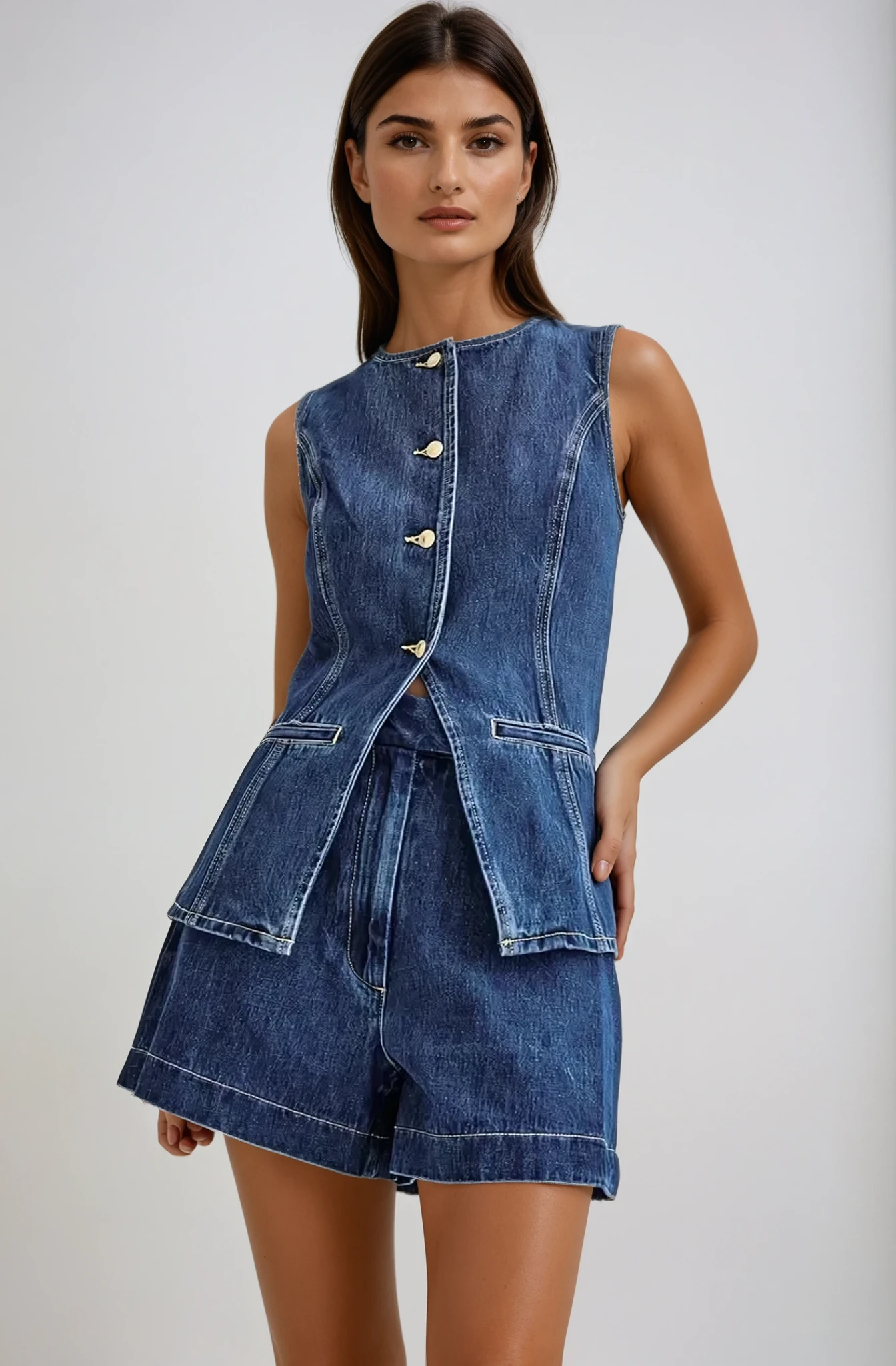 Mulberry - Denim Set Olivia The Label