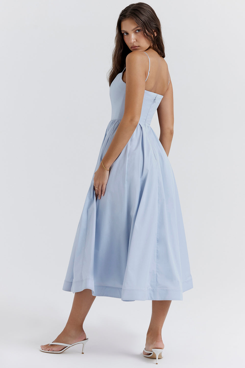 Jenna Elegant Midi Dress Olivia The Label