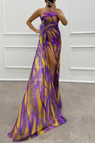 Heidi - Vibrant Maxi Dress Olivia The Label Purple XS