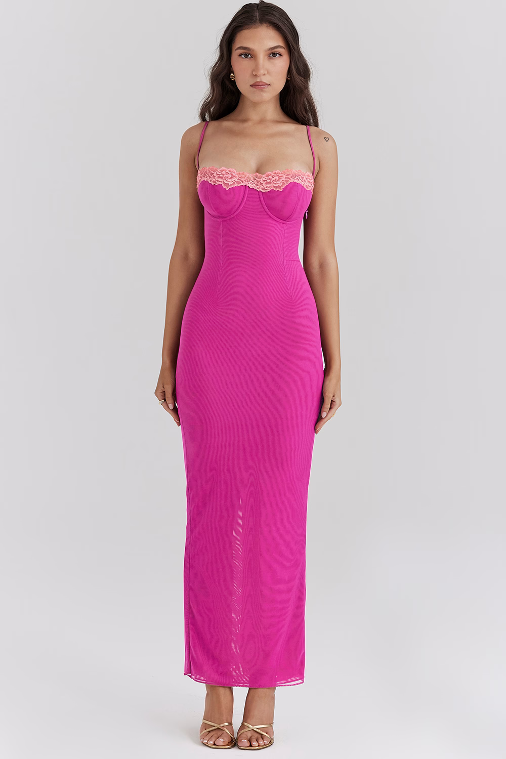 Florence Vibrant Bodycon Gown Olivia The Label
