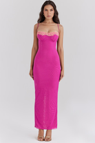Florence Vibrant Bodycon Gown Olivia The Label