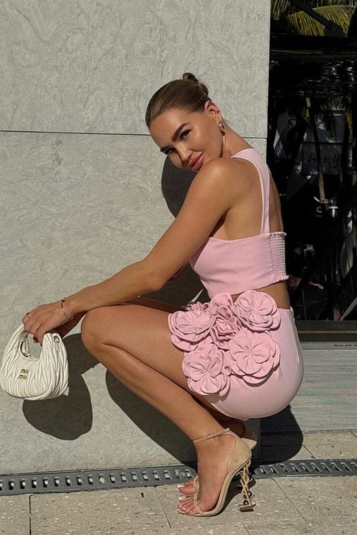 Willa - Elegant Floral Mini Set Olivia The Label