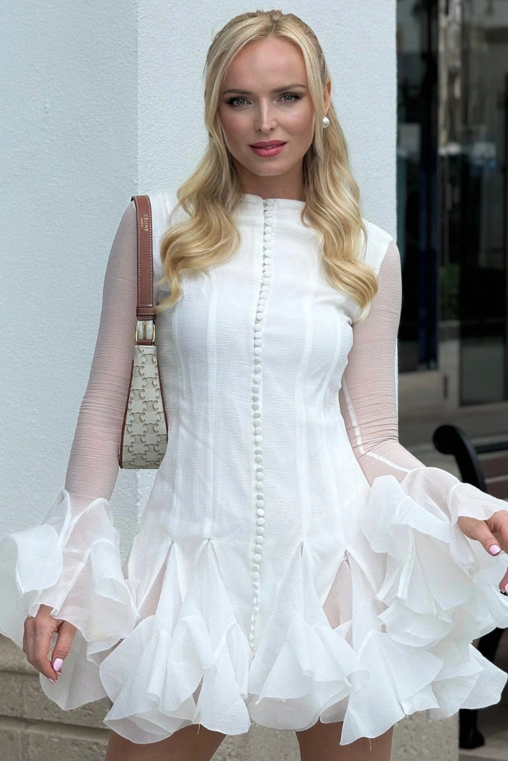 Eileen - Elegant Mini Dress Olivia The Label