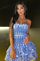 Aurora - Ruffle Mini Dress Olivia The Label