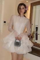 Eileen - Elegant Mini Dress Olivia The Label