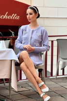 Beatrix - Cardigan Mini Skirt Set Olivia The Label