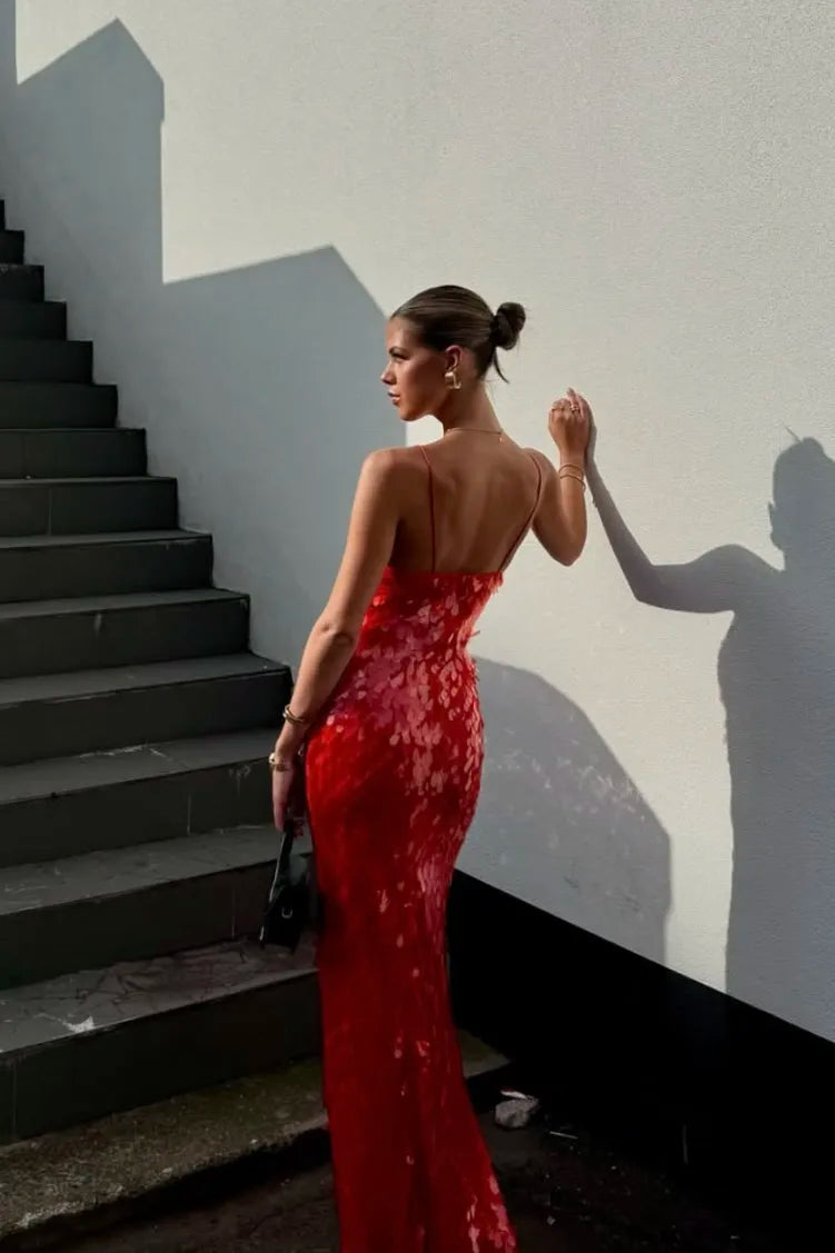 Clara - Sequin Maxi Long Dress Olivia The Label