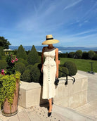 Fiona - Knit Sleeveless Maxi Dress Olivia The Label
