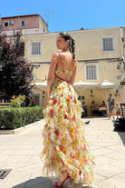 Saskia - Ruffle Maxi Dress Olivia The Label Floral XS