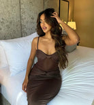 Zola - Detachable Straps Maxi Dress Olivia The Label