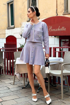 Beatrix - Cardigan Mini Skirt Set Olivia The Label