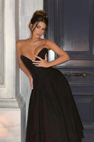 Lorelei - Corset Midi Dress Olivia The Label Black XS