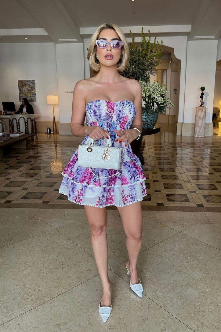 Nicah - Bubblegum Mini Dress Olivia The Label