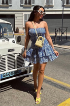 Aurora - Ruffle Mini Dress Olivia The Label