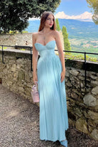 Evie -Strapless Maxi Dress Olivia The Label