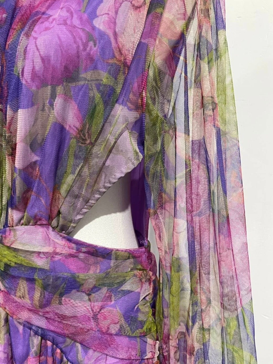 Ayla - Elegant Split Midi Dress Olivia The Label