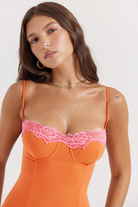 Florence Vibrant Bodycon Gown Olivia The Label