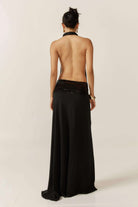 Arden Halter Backless Gown Olivia The Label