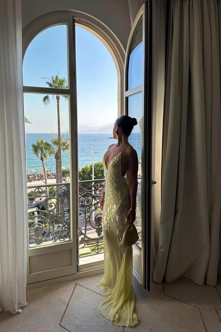 Maelis - V-Neck Sleeveless Maxi Dress Olivia The Label