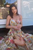 Saskia - Ruffle Maxi Dress Olivia The Label